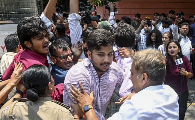 NEET paper leak: CBI arrests 5, conducts multiple searches; protests intensify